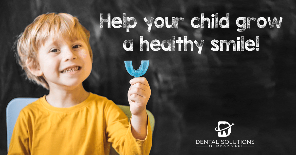 Help your child grow a healthy smile Dental Solutions of Mississippi dentist in Canton MS Dr. Ruth Roach Morgan Dr. Jessica Morgan